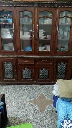 Showcase and wardrobe for sale