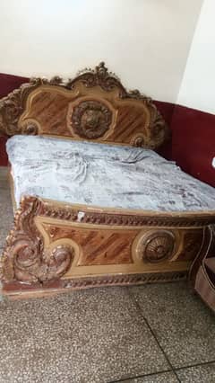 Double Bed with Mattress