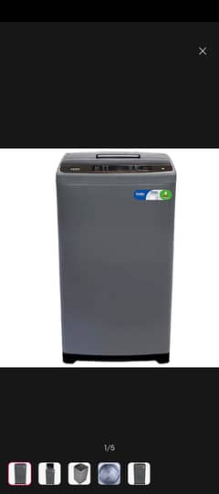 Haier fully automatic washing machine 8.5kg top load