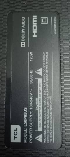 TCL 50inch Broken LED