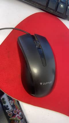 DELL ORIGINAL KEYBOARD WITH ZUNTUO MOUSE + LOCAL SMALL MOUSE PAD