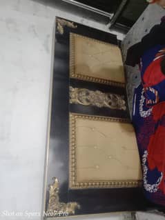 bed and two side  table  and Dressing table