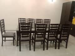 Set of dining table