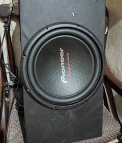 pioneer woofer original model 312S4 made in Vietnam with serial number