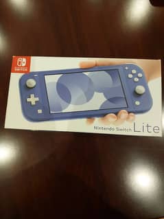nintendo switch lite with all accessories Fc24 and minecraft games,