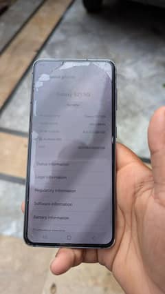 Samsung S21.5g just front glass break