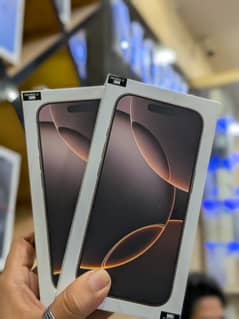 Brand New Box Pack Apple Iphone 16 Pro 128GB (JV) SIM Lock Desert