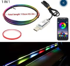 1 Pc App Control Symphony Atmosphere Light Car Interior Lights