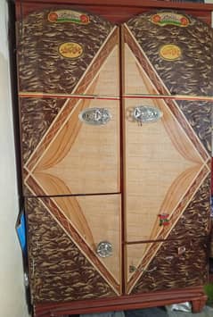 Iron Wardrobe / Steel Almari for Sale | Double Door with Lock