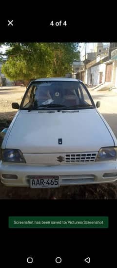 Suzuki Mehran VX car argent for sell engan file ok whtsap03406723051