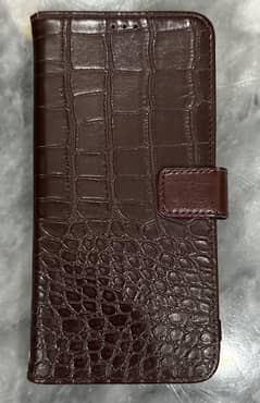 Iphone XS Max Genuine Leather Book Case/Cover