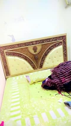 Bed dressing side table and good quality matress for sale