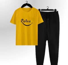 2 Pcs Men's Dri Fit Printed Track Suit