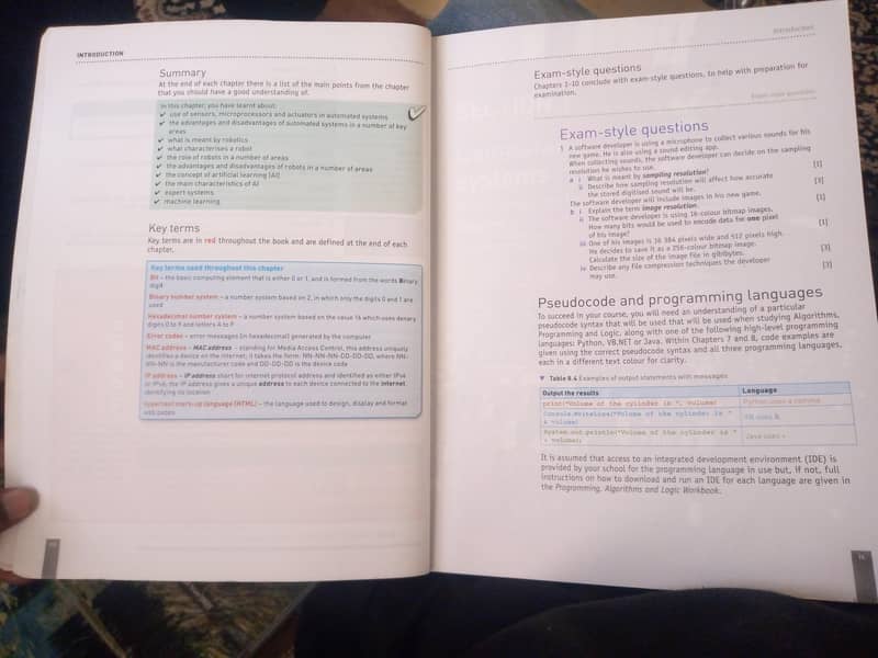 Cambridge IGCSE and o level Computer science 1