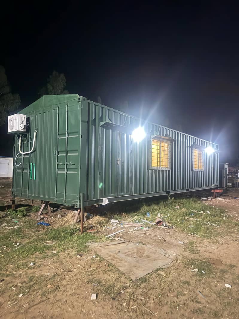 prefab double story building shipping container office container port 15