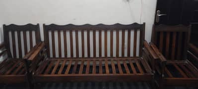 Wooden Sofa Set