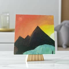 sunset painting