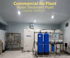 2000 liter per hour mineral water plant setup