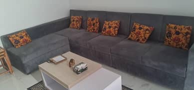L-Shaped Sofa Set for Sale – Stylish, Spacious & Comfortable