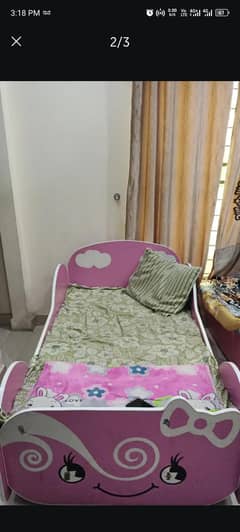 2 Kids bed | baby Car Bed | wooden | Furniture | Single bed  | bed