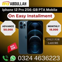 Iphone 12 Pro PTA Approved Mobile 256-GB Available On Easy Installment