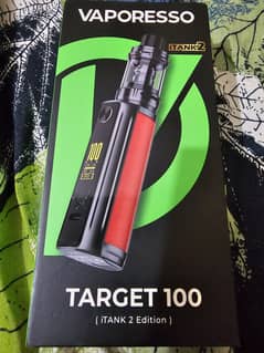Vaporesso Target 100 Kit - iTank 2 with battery 20 day used