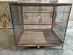 STRONG IRON CAGE FOR BIRDS & ANIMALS