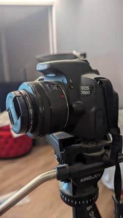 Canon EOS 700D + 2 lens Tripod+ OSMO Pocket & Mic