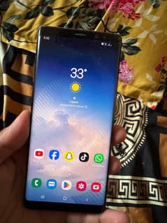 Note 8 Back Break Front minor Break official PTA approve 6GB Ram 64GB