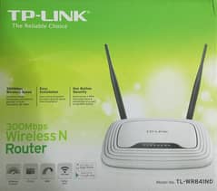 TP-Link Wireless Router TL-WR841ND – 300Mbps – Box Pack – All OK