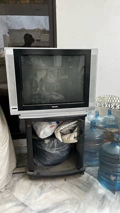 Philips TV with Cabinet