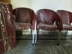 4 chairs one table