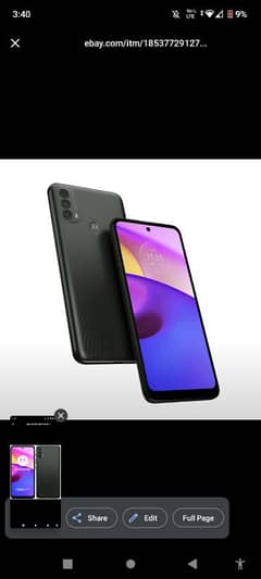 Moto e40 argent sale