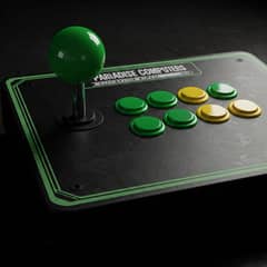"11-Button Arcade Joystick (Sanwa Buttons) for PC, PS4, PS5, Xbox 360