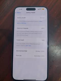 Iphone 15 Pro max PTA Approved