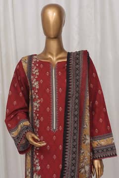 Ladies Stitched lawn dresses 3 piece