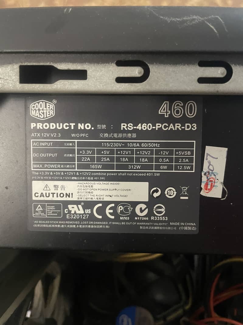 Intel core i5 4th gen PC with RX 470 4gb GPU 4