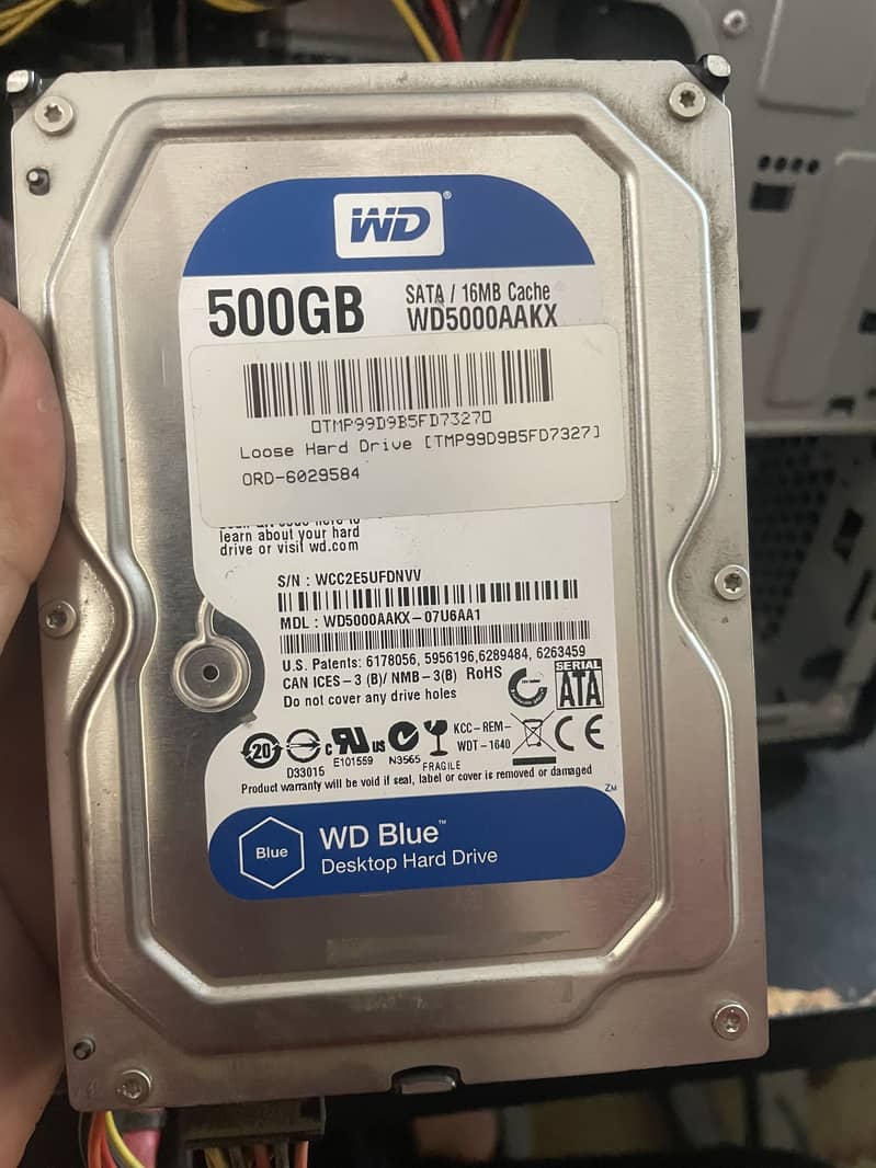 Intel core i5 4th gen PC with RX 470 4gb GPU 7