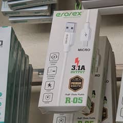 Erorex 3.1A Micro Fast Charging Cable