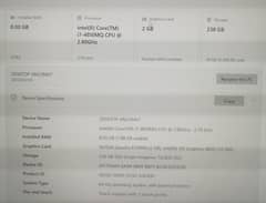 Lenovo core I 7