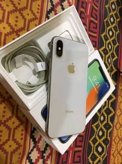 iPhone x color white PTA approved WhatsApp  0343.63. 92.646