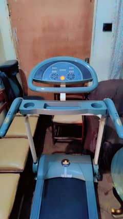 ranker treadmill 120 kg weight spotted mp3 sound system & inclined