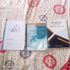 3 business books including textbook and 2 summarized books