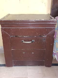 Bed & 3 Door Wardrobe