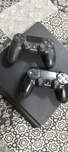 PLAYSTATION 4 SLIM 1TB SEALED WITH 2 CONTROLLERS