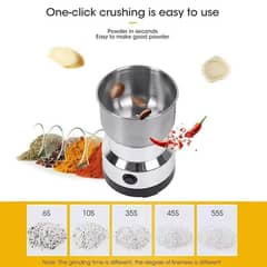 electric spice grinder---- perfect for fresh flavors