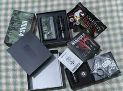 Voopoo Drag 4 177W with batteries and oxva Arbitter 2 tank