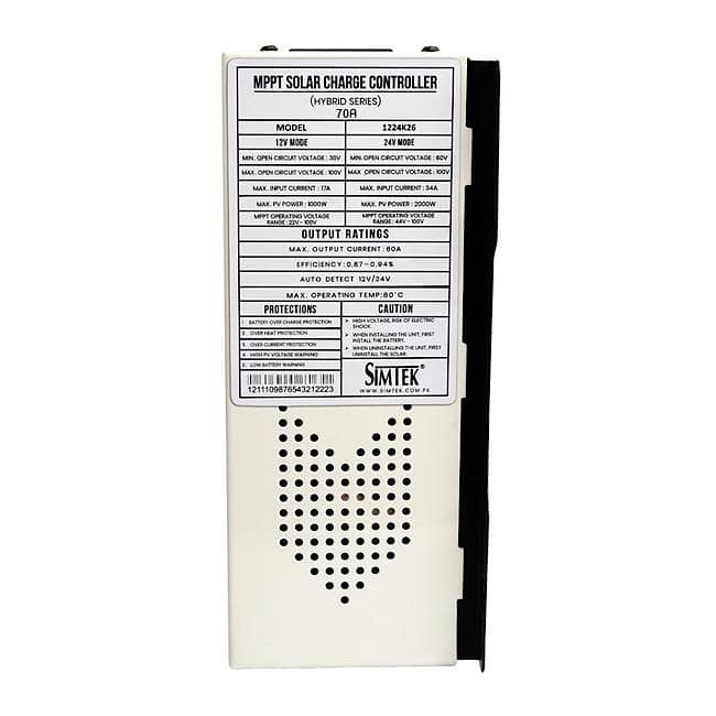 Simtek mppt plus hybrid solar charge controller 5