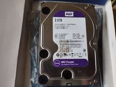 WD Purple 2tb 3.5" hard drive