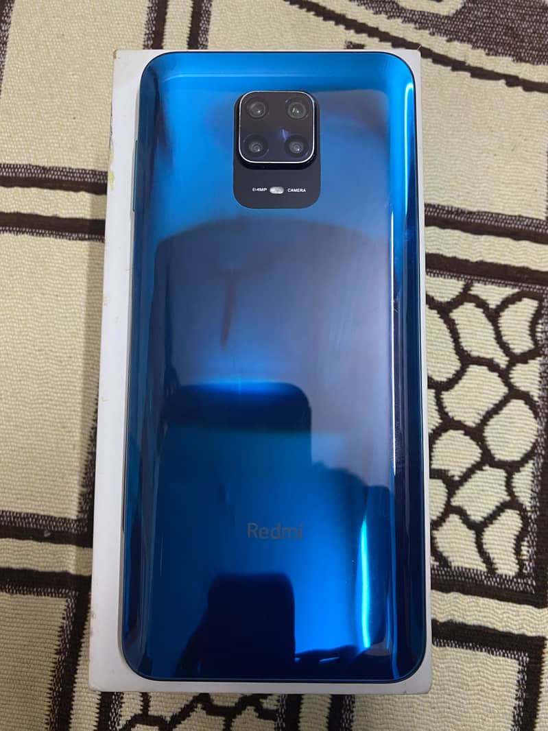 Redmi note 9s 10/10 condition with box 6/128 2